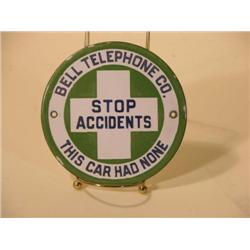 Porcelain Bell Telephone Sign