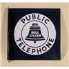 Image 1 : Porcelain Flange Sign, Bell System