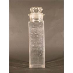 WC Garwood Co Square Jar