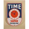 Image 1 : "Time" Super Gasoline Porcelain Signs