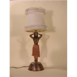 "Hula Doll" Lamp