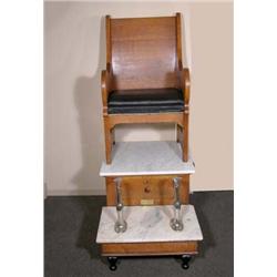 "Koken" Shoe Shine Stand