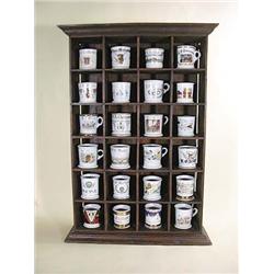 Shaving Mug Rack