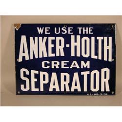 Porcelain Sign Anker-Holth Separators