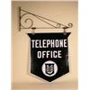 Image 1 : "Telephone Office" Porcelain Sign