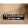Image 1 : "Telephone" Porcelain Sign