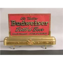 Budweiser Light-Up Counter Top sign