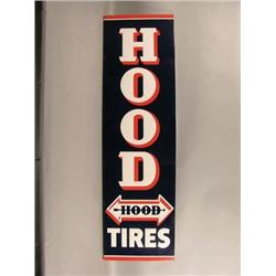 Embossed Tin Sign - Hood Tires