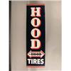 Image 1 : Embossed Tin Sign - Hood Tires