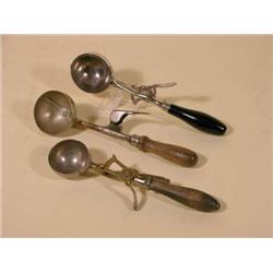 Three Ice Cream Scoops