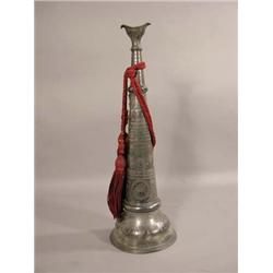 Silver Plate Fire Trumpet