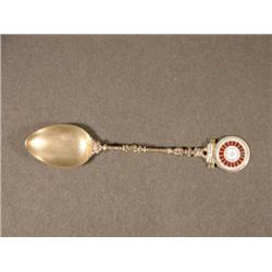 Sterling Silver Souvenir Spoonr  gambling