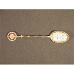 Sterling Silver Souvenir Spoonr  gambling