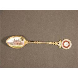 Sterling Silver Souvenir Spoonr  gambling