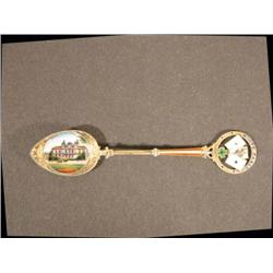 Sterling Silver Souvenir Spoonr  gambling
