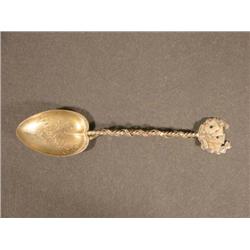 Sterling Silver Souvenir Spoonr  gambling