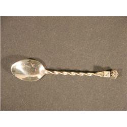 Sterling Silver Souvenir Spoonr  gambling