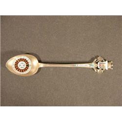Sterling Silver Souvenir Spoonr  gambling