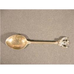 Sterling Silver Souvenir Spoonr  gambling