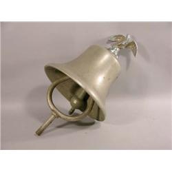 Fire Engine Bell With Eagle Finial