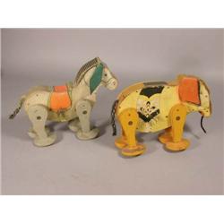 Fisher Price Donkey #350/Elephant  #360