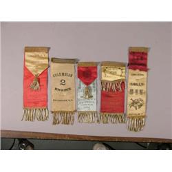 5 Firemans Ribbons