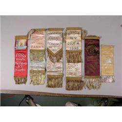 6 Firemans Ribbons