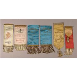 6 Firemans Ribbons