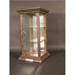 Vertical Showcase Copper Flash Finish