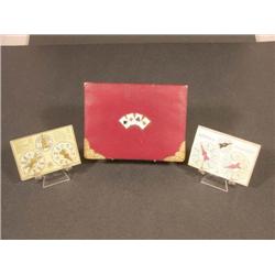 Leather Playing Card Box