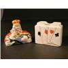 Image 2 : Porcelain Playing Card Holder