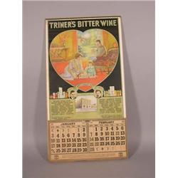 1926 Calendar For Triners Bitterwine