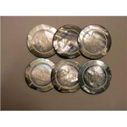Mother Of Pearl Gaming Chips