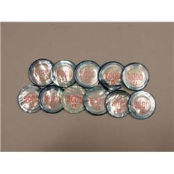 Mother Of Pearl Gaming Chips