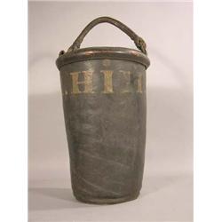 Leather Firemans Bucket
