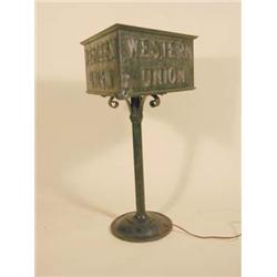 Western Union Table Lamp