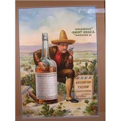 Old Forester Whiskey Sign