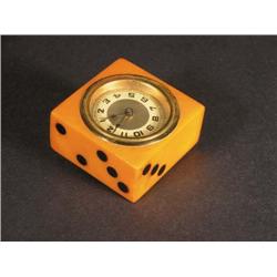 Bakelite Domino Clock