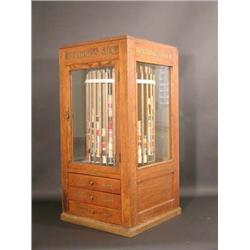 Beldings Silk Revolving Spool Cabinet