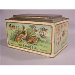 Game Fine Cut Tobacco Store Tin