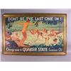 Image 1 : Paper Sign For Quaker State Oil