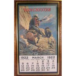1922 Winchester Calendar