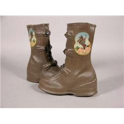 Childs Rubber Boots w/Gene Autry