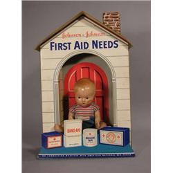 Display for J and J First Aide Products