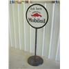 Image 1 : 1920s Mobil Oil Gargoyle Curb Sign