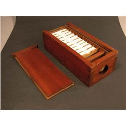 Very Early Walnut Card Press