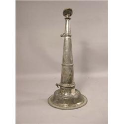 Silver Plate Fire Trumpet
