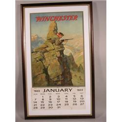 1923 Winchester Calendar