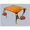 Image 1 : Ice Cream Table  - Swing Out Seats