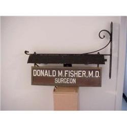 Hand Forged Surgeons Sign